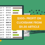 clickbank profits